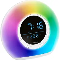 Grundig radio med vekkelys, Bluetooth-høyttaler og FM-radio
