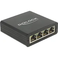 DeLOCK Adapter USB 3.0 > 4 x Gigabit LAN