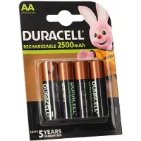 Duracell Oppladbare Aa Duralock 2400 4 Enheter