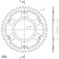 Supersprox Stealth 45d Rst480x45blu Bakre Tannhjul