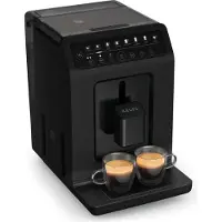 Krups Evidence EA897B10 Eco-Design - Automatisk kaffemaskin med melkeskummer - 15 bar - skifergrå