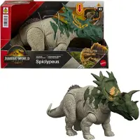Jurassic World WILD ROAR Spiclypeus, 4 år, Grønn, Grå, Plast
