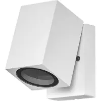 Osram utendørs vegglampe ENDURA CLASSIC CUBE, hvit metall IP44