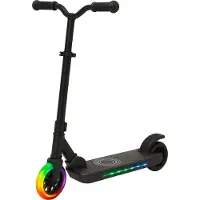 Denver SCK-5500B elektrisk sparkesykkel for barn / elsparkesykkel / barnescooter med LED-hjul / 10 km/t