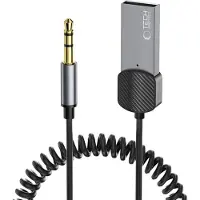 Tech-Protect Bluetooth-adapter ULTRABOOST Bluetooth AUX lydadapterkabel grå