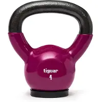 Tiguar Kettlebell TI-KB0004 gummiert 4 kg