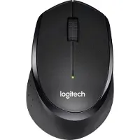 Logitech B330 Silent Plus - Mus - optisk - 3 knapper - trådløs - 2.4 GHz - USB trådløs mottaker