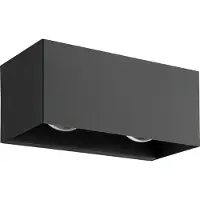 Eglo Lesmo utendørs LED-vegglampe, up-/downlight