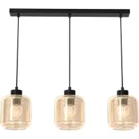 Eko-Light Hengelampe Sombra, rav, 3 lyskilder, lang