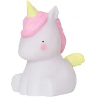 A Little Lovely Company Minilampe - 12,5 cm - Enhjørning - - OneSize - Nattlampe