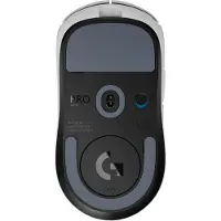 Logitech G PRO X SUPERLIGHT 2 - Mus - gaming - optisk - 5 knapper - trådløs - 2.4 GHz - USB LIGHTSPEED-mottaker - hvit