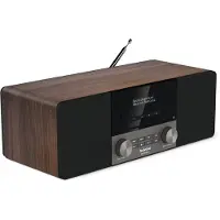 Technisat 3 - Lydsystem - 2 x 10 watt - valnøtt