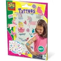 SES Creative - Tatoveringer - 40 stk. - Eventyr - - OneSize - Tatoveringer