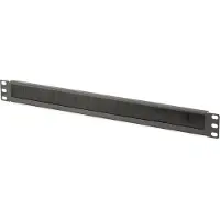 Digitus Professional DN-97661 - Styringspanel for rackkabler med børste - svart, RAL 9005 - 1U - 19