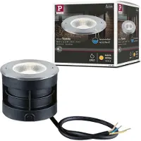 Paulmann Vanea LED-gulvlampe for innfelt montering IP67, Ø 10cm