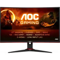 AOC 27" Gaming C27G2E/BK - 1920x1080 - 165Hz - VA