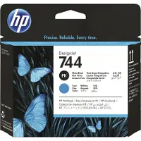 HP 744 - Fotosort, cyan - skriverhode - for DesignJet Z2600 PostScript, Z5600 PostScript