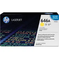 HP 646A - Gul - original - LaserJet - tonerpatron (CF032A) - for Color LaserJet Enterprise CM4540 MFP, CM4540f MFP, CM4540fskm MFP