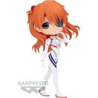 Banpresto Q Posket Evangelion-figur: 3.0+1.0 Plugsuit Style Asuka Shikinami Langley 14 Cm