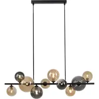 Paul Neuhaus Popsicle hengelampe, glass, 85 cm lang, G9