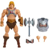 Masters of the Universe He-man Revolution Actionfigur Med Battle Armor-tilbehør