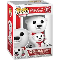 Funko POP! Coca-cola Isbjørn Med Unge-figur
