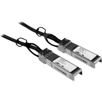 StarTech.com Cisco SFP-H10GB-CU5M-kompatibel 5m 10G SFP+ til SFP+ Direct Attach-kabel Twinax, 10GbE SFP+ Copper DAC 10Gbps Low Power Passive Mini GBIC/Transceiver Module DAC, 10G SFP+-kabel - Livstid