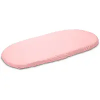 Sensillo jersey laken til vogn rosa 35x75