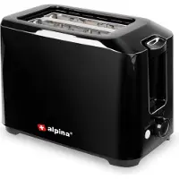 Alpina Brødrister 700W - Sort