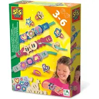 Ses Kreativt leker - Glitterarmbånd og ringer - - OneSize - Smykker