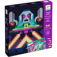 Djeco Kreativt leker - Mosaikk Sett - Papir - Invaders FSC Mix - - OneSize - Kreativt leker