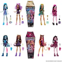 Monster High Buried Secrets overraskelsesdukker med Cozy Creepover-tema (figurene kan variere)