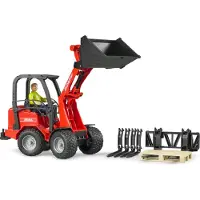 BRUDER Schäffer Compact loader 2630 with figure and accessories