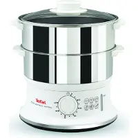Tefal VC1451 dampkoker 900 W, 2 kurver, hvit
