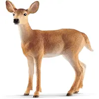 Schleich Dyr - Virginia hjort Hind - H: 8 cm 14819 - - OneSize - Lekedyr