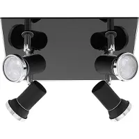 Eglo TAMARA 1 SPOT IP44 GU10 4X240LM SORT