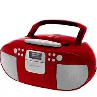 Ginza.se SCD7800RO, Analog og digital, DAB+, FM, Spiller, CD, CD-R, CD-RW, 3 W, LCD