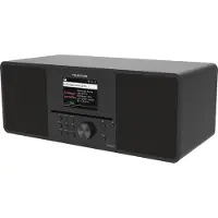 Telestar TOP 300 Schwarz internettradio med CD, DAB+, UKW, USB, WLAN, internett, CD, Bluetooth, AUX inkl. fjernkontroll (5700300)