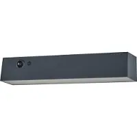 Osram solcellvegglampe ENDURA STYLE SHORE, grå, sensor, IP54