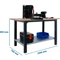 Simonwork (bancos De Trabajo) Bt6 Pro Arbeidsbenk 865x1200x750 Mm