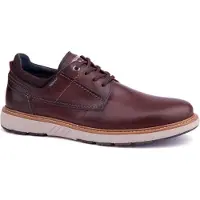Pikolinos for man. M8D-4292C1 Dark brown Bilbao leather shoes (41), Flat, Laces, Casual