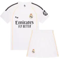 Real Madrid 25/26 Hjem Kortermet Junior-sett