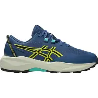 Asics unisex for kids. 1014A378 Shoes Pre Venture 11 Gs blue (39), Flat, Laces, Sport, Multisport, children's fashion