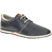 Pikolinos for man. M8W-6429 Saler leather shoes navy (39), Blue, Flat, 1 to 3 cm, Laces, Casual, Classic