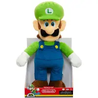 JAKKS Pacific Jumbo Luigi Super Mario Nintendo 50cm Bamse
