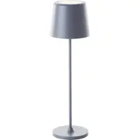 Brilliant Kaami LED-bordlampe, dimbar, grå matt