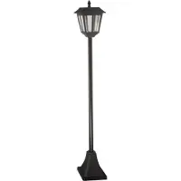 SMART GARDEN Solar-veilampe Metro, 130 cm, svart, IP44