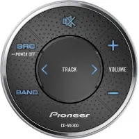 Pioneer CD-ME300, Lyd, Koblet med ledninger (ikke trådløs), Trykknapper, IPX7, Sort, Sølv