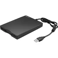 Sandberg USB Floppy Mini Reader - Floppy - USB - Svart