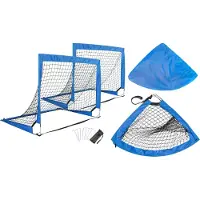 Master sammenleggbare fotballmål, sett med 2 stk. Quick Set 120x90x90 cm
